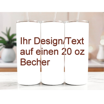 50 Tassen mit individuellem Design + 2 gratis